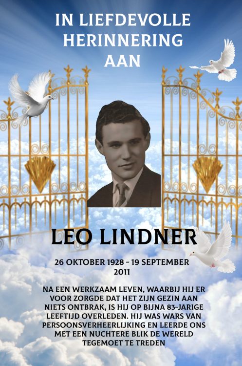 Overlijdensbericht-Leo Lindner